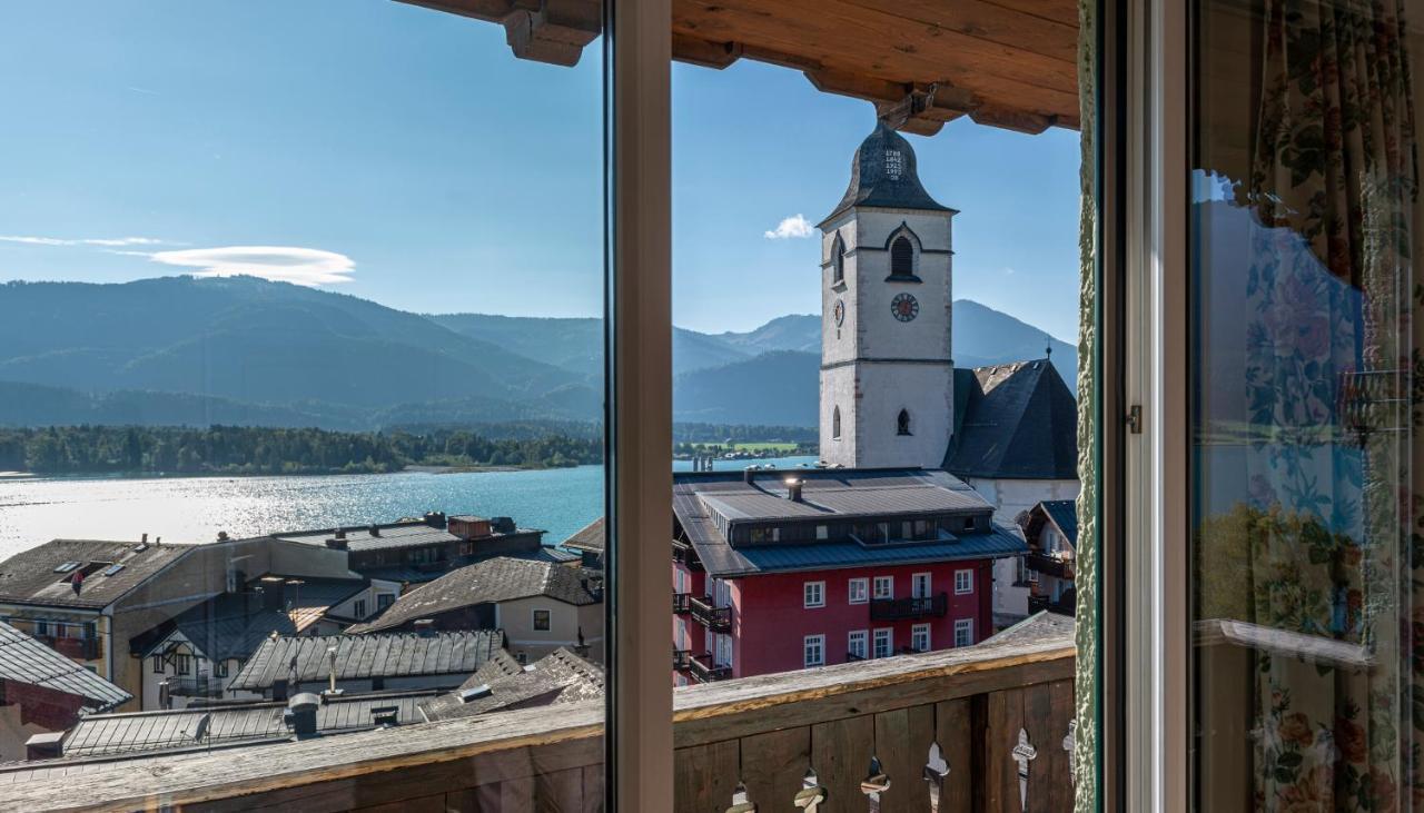 Aberseeblick Pension Ellmauer Saint Wolfgang المظهر الخارجي الصورة