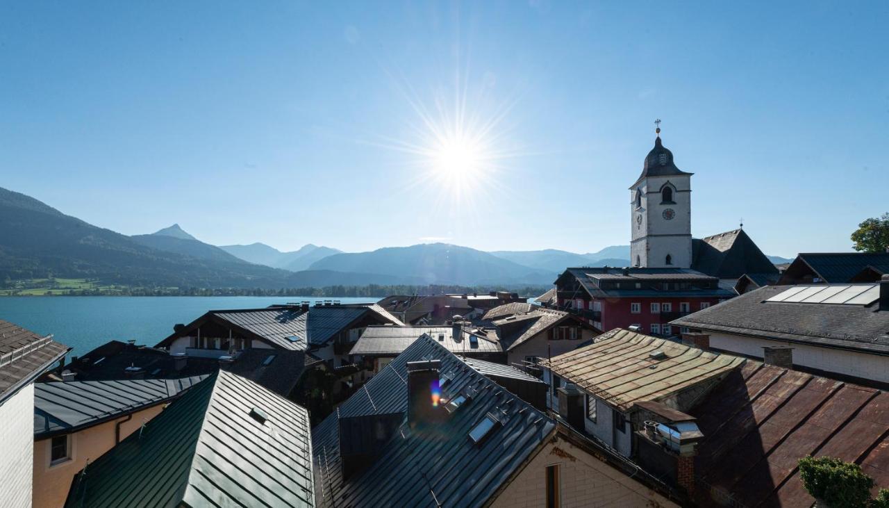 Aberseeblick Pension Ellmauer Saint Wolfgang المظهر الخارجي الصورة
