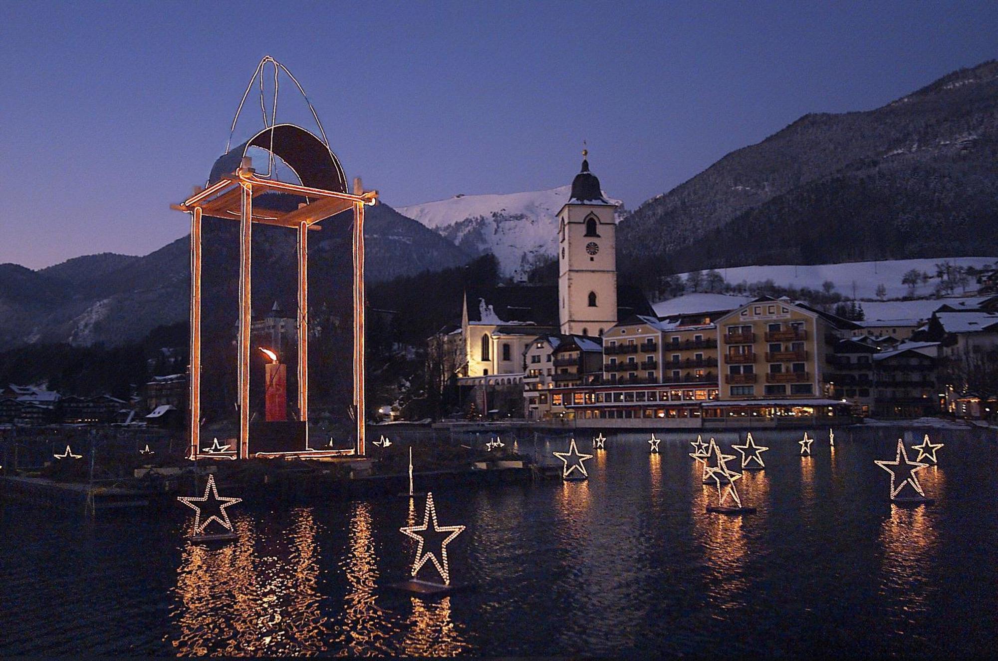 Aberseeblick Pension Ellmauer Saint Wolfgang المظهر الخارجي الصورة