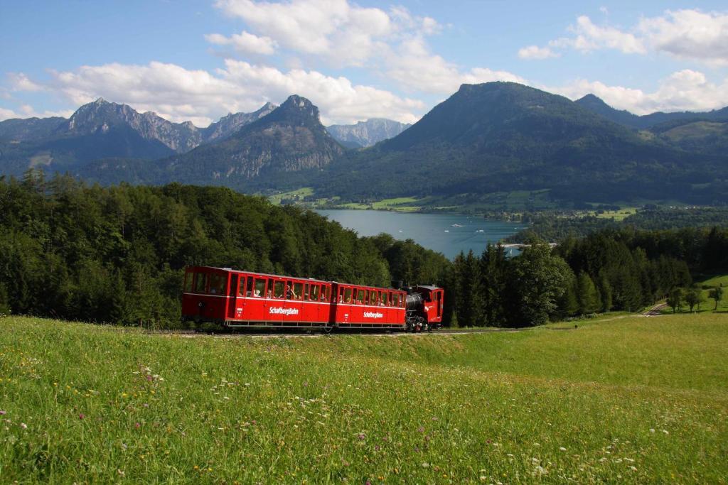 Aberseeblick Pension Ellmauer Saint Wolfgang المظهر الخارجي الصورة