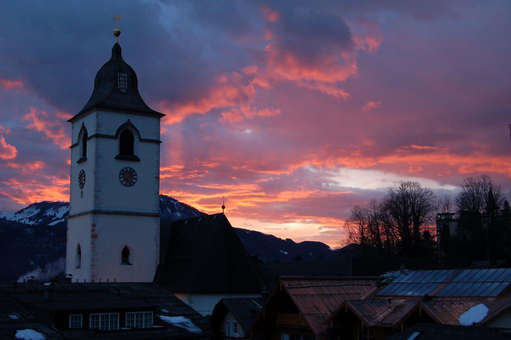 Aberseeblick Pension Ellmauer Saint Wolfgang المظهر الخارجي الصورة